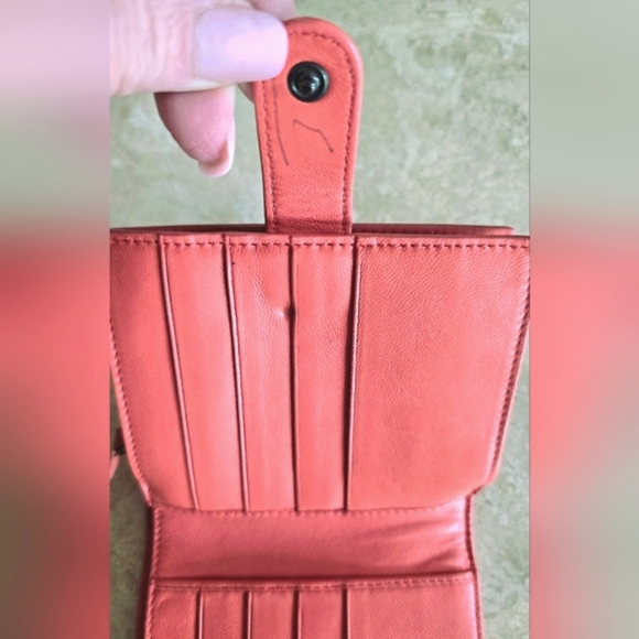 Bottega Veneta Intrecciato Terra Cotta Bi Fold Wallet - Picture 12 of 16